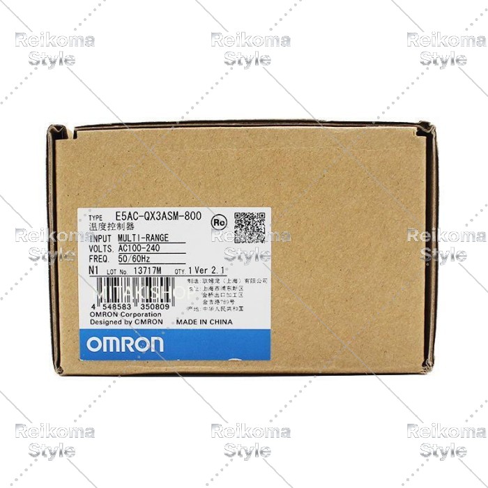 【新品★適当お願いごと書★税込】OMRON E5AC-QX3ASM-800 【６ヶ月引き受ける】