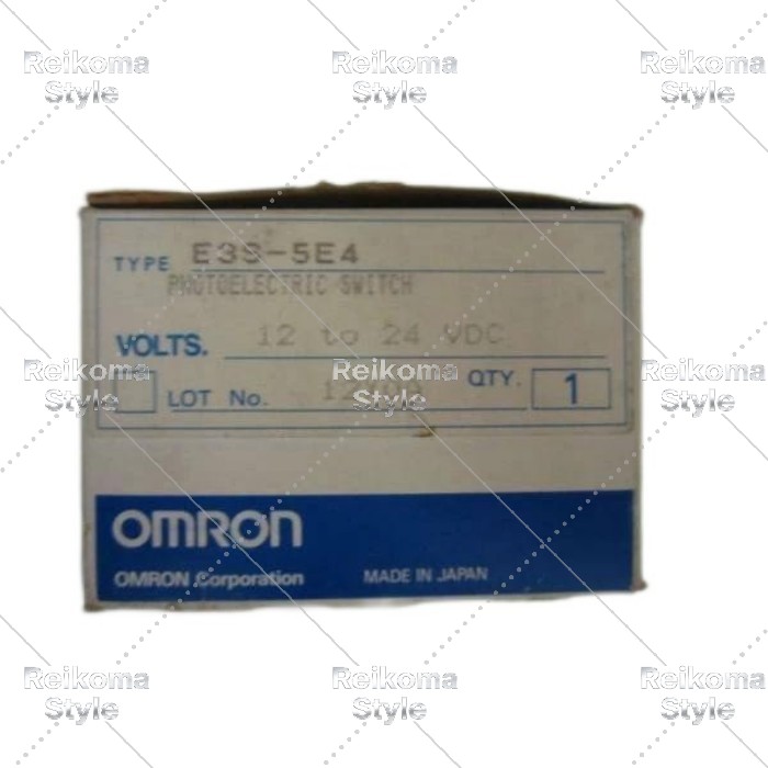【新品★適当お願いごと書★税込】OMRON E3S-5E4 photoelectric switch E3S5E4 【６ヶ月引き受ける】
