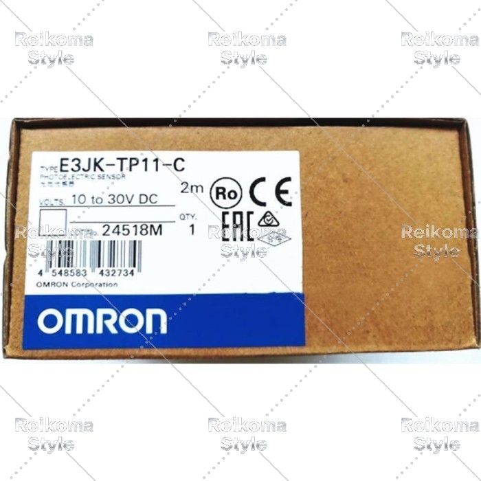 【新品★適当お願いごと書★税込】OMRON E3JK-TP11-C 2M 光電取り替えっこ 【６ヶ月引き請ける】