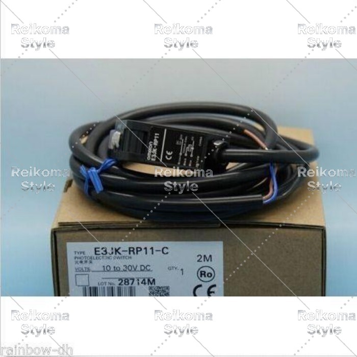【新品★適格請求書★税込】OMRON E3JK-RP11-C Photoelectric Switch 10-30VDC E3JK RP11 C 【6ヶ月保証】|Reikoma Style