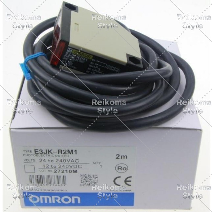 【新品★適格請求書★税込】OMRON E3JK-R2M1 Photoelectric Switch E3JKR2M1 24-240VAC/DC 【６ヶ月保証】