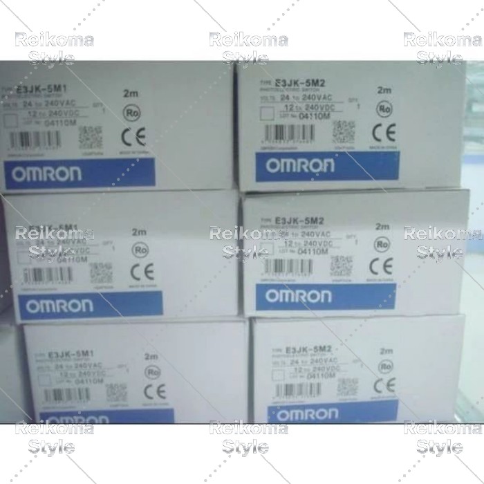 【新品★適格請求書★税込】OMRON E3JK-5M1 E3JK5M1 Photoelectric Switch 【６ヶ月保証】