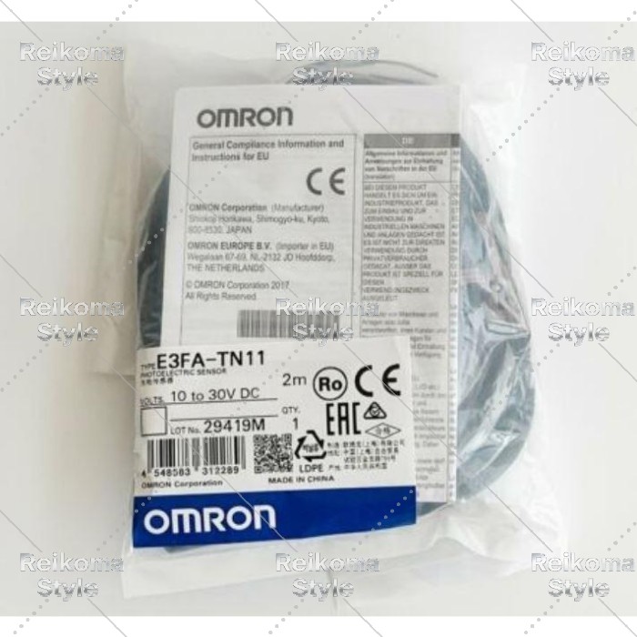 【新品★適格請求書★税込】OMRON E3FA-TN11 photoelectric switch E3FATN11 【６ヶ月保証】