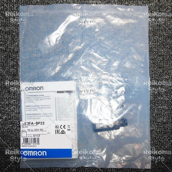 【新品★適当お願いごと書★税込】OMRON E3FA-BP22 用光電検知器 【６ヶ月引き請ける】