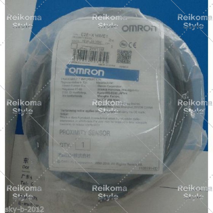 【新品★適当お願いごと書★税込】OMRON proximity switch E2E-X18ME 【６ヶ月引き受ける】