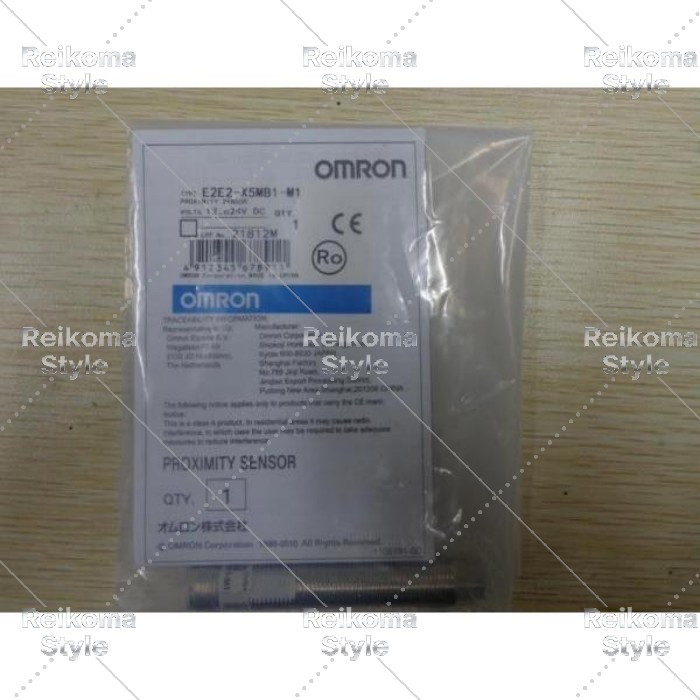 【新品★適当お願いごと書★税込】OMRON Proximity Sensor E2E2-X5MB1-M1 【６ヶ月引きうける】