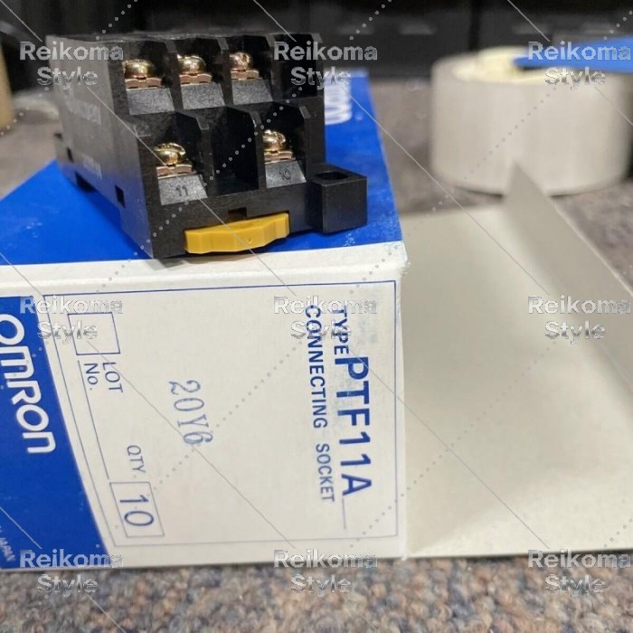 【新品★適当お願いごと書★税込】50個入仕掛ける OMRON オムロン PTF11A 用 中継ぎ後ろ側繋ぎ合わせるソケット◆6ヶ月引き受ける