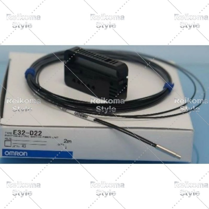 新品◆OMRON オムロン E32-D22 2M ファイバユニット◆6ヶ月保