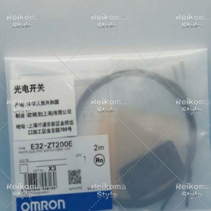 新品◆OMRON オムロン E32-ZT200E 2M ファイバセンサ◆6ヶ月保