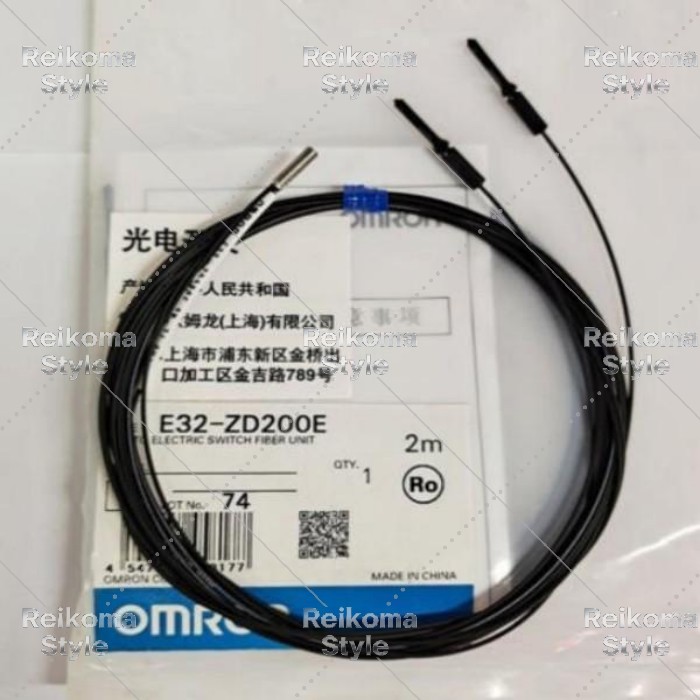 新品◆OMRON オムロン E32-ZD200E 2M 用 ファイバセンサ◆6ヶ月保