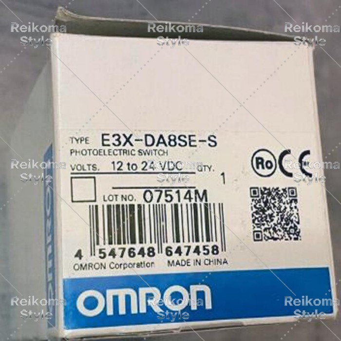 新品◆OMRON オムロン E3X-DA8SE-S 高機能デジタルファイバセンサ◆6ヶ月保証