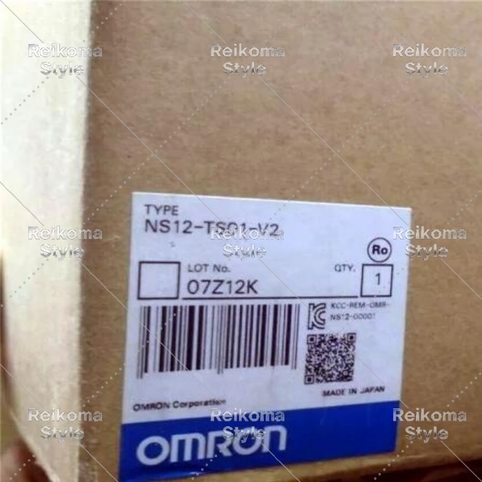 【新品★適格請求書★税込】送料無料 OMRON/オムロン タッチパネル NS12-TS01-V2【6ヶ月保証】