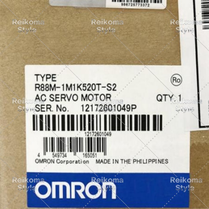 【新品★適当お願いごと書★税込】OMRON サーボ原動機 R88M-1M1K520T-S2 ★【６ヶ月引き受ける】