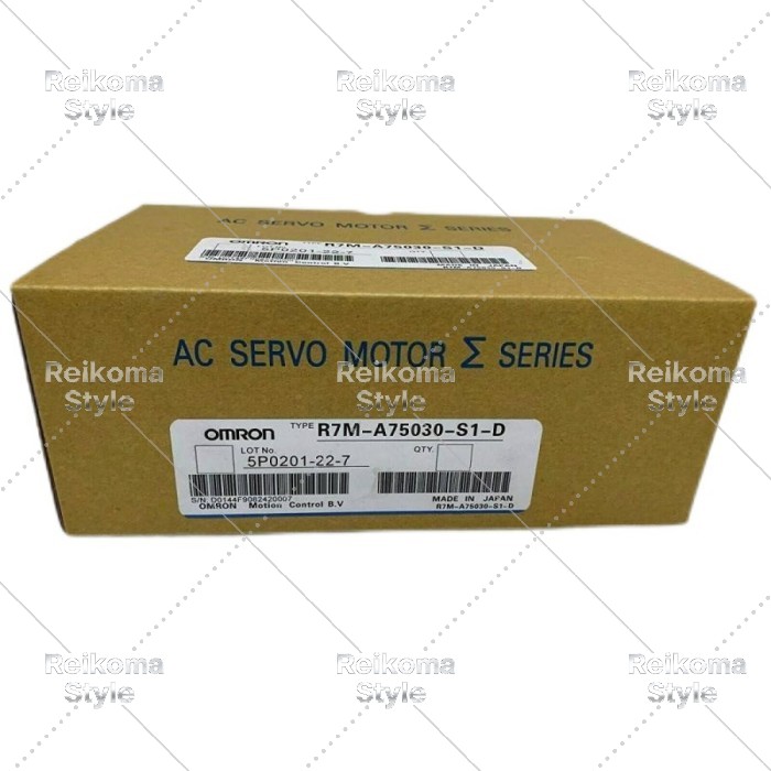 【新品★適当お願いごと書★税込】OMRON /オムロン サーボ原動機 R7M-A75030-S1-D  ★【６ヶ月引き受ける】