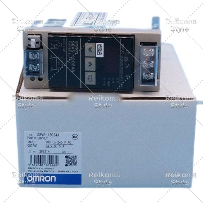 【新品★適当お願いごと書★税込】OMRON オムロン S8VS-12024A 24VDC 5A 用 取り替えっこワット数【６ヶ月引き受ける】