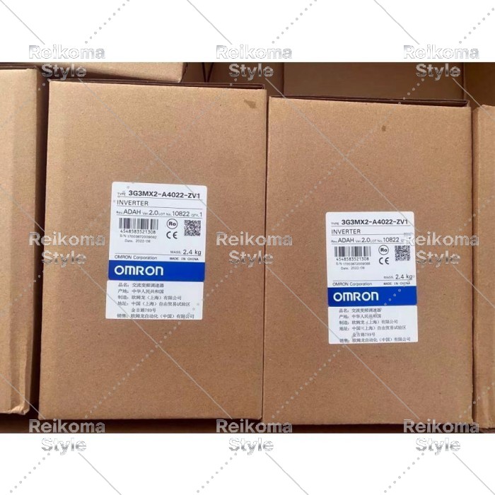 【新品★適格請求書★税込】OMRON 3G3MX2-A4022-ZV1 インバータ 【６ヶ月保証】