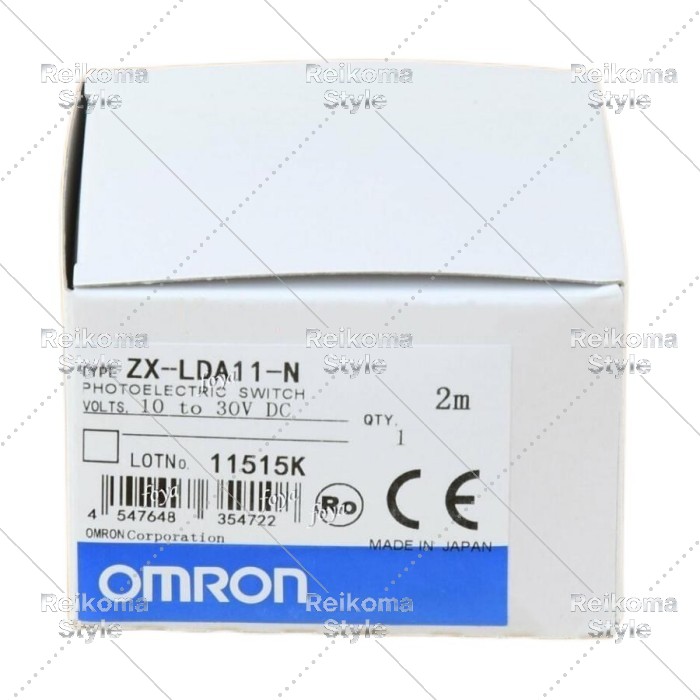 【新品★適格請求書★税込】OMRON オムロン ZX-LDA11-N 2M【６ヶ月保証】