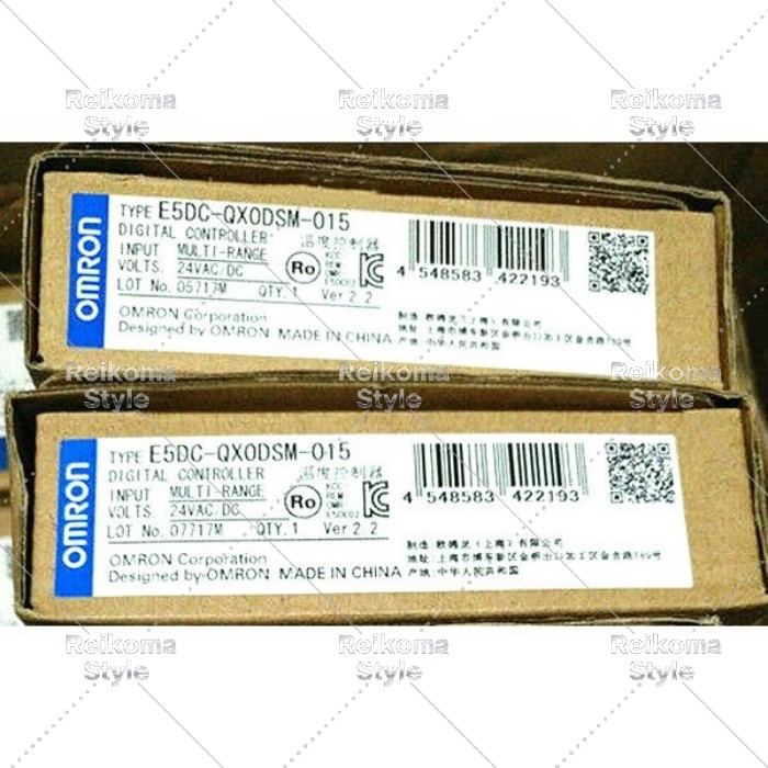 【新品★適格請求書★税込】OMRON オムロン E5DC-QX0DSM-015【６ヶ月保証】