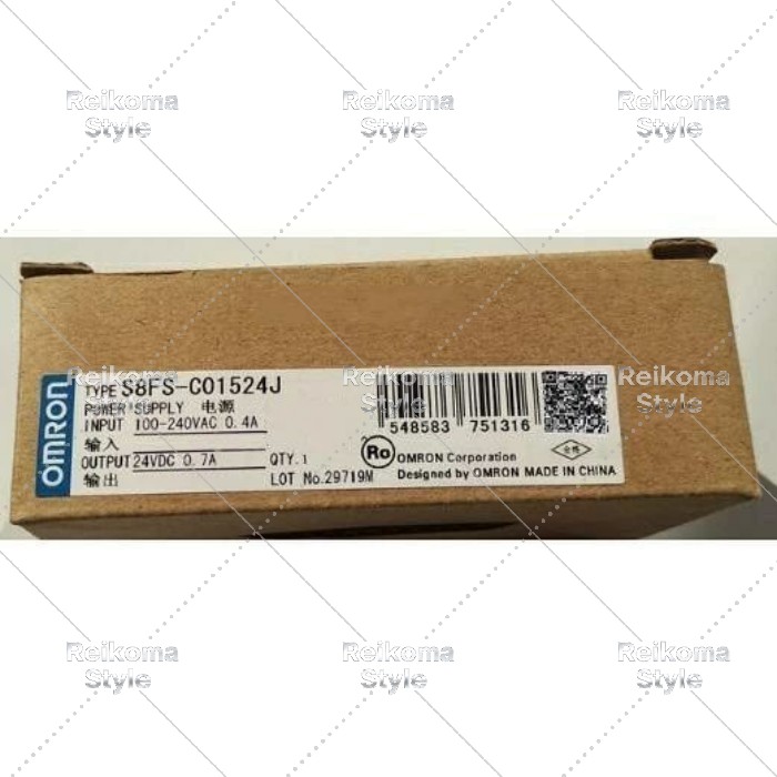 【新品★適当お願いごと書★税込】OMRON オムロン S8FS-C01524J 24VDC 0.7A 用 取り替えっこワット数【６ヶ月引きうける】