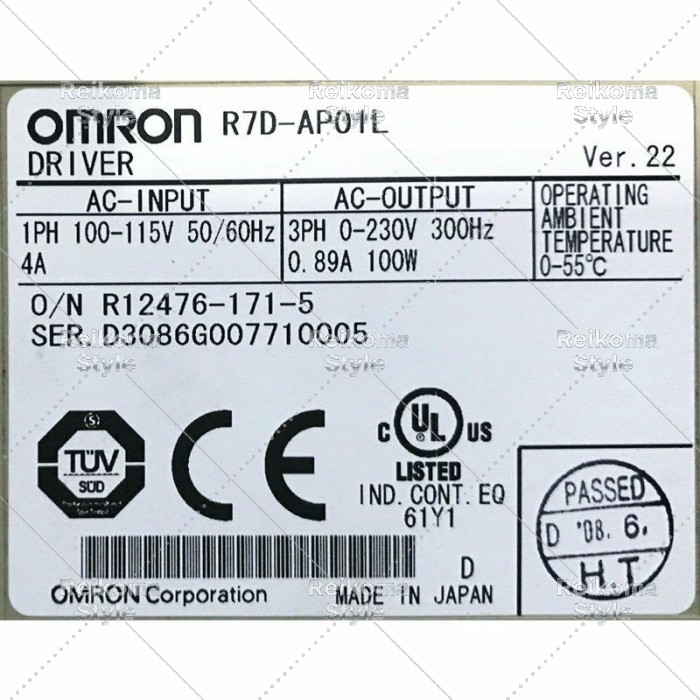 【新品★適格請求書★税込】OMRON オムロン R7D-AP01L 【６ヶ月保証】