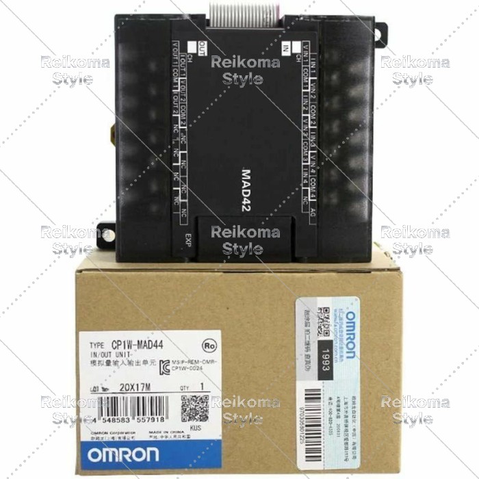 【新品★適当お願いごと書★税込】OMRON/オムロン CP1W-MAD44 アナログ 入出力 社会的単位【６ヶ月引き受ける】