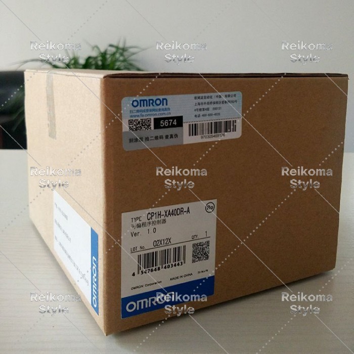 【新品★適格請求書★税込】OMRON/オムロン PLC CPU装置 CP1H-XA40DR-A【６ヶ月保証】