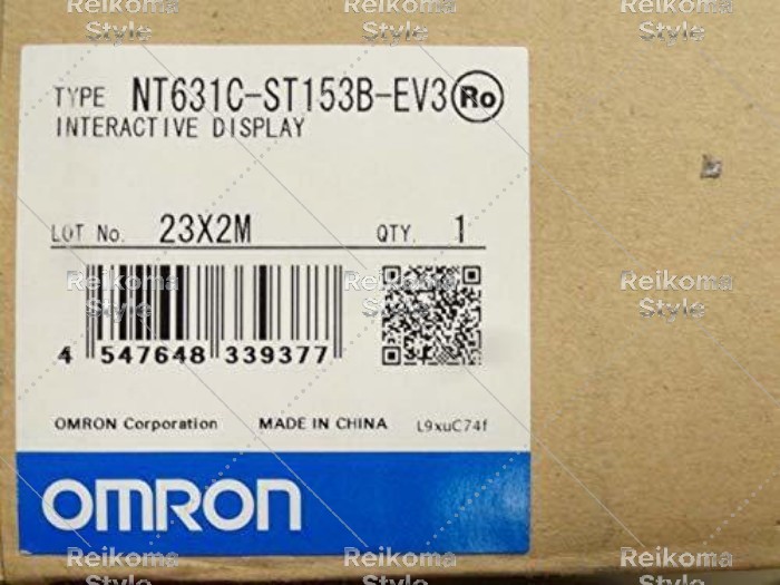 【新品★適当お願いごと書★税込】OMRON タッチパネル NT631C-ST153B-EV3【６ヶ月引き受ける】