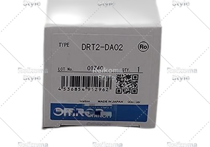 【新品★適格請求書★税込】OMRON プログラマブルコントローラαシリーズ DRT2-DA02【６ヶ月保証】