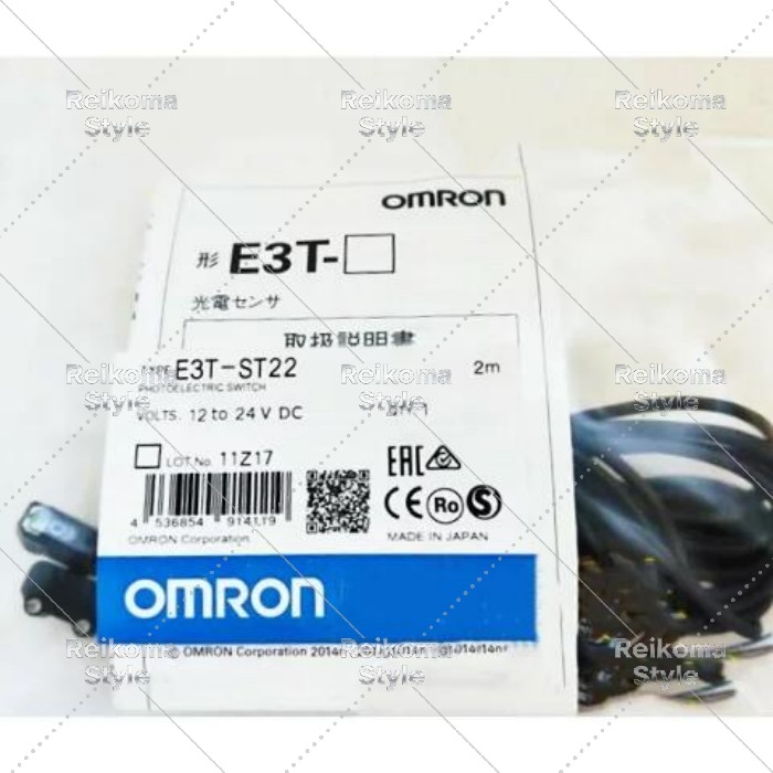 【新品★適格請求書★税込】OMRON オムロン E3T-ST22 2M 用 光電センサ【６ヶ月保証】