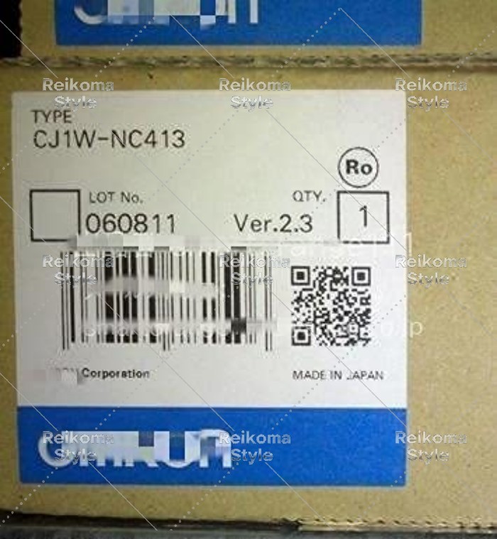 【新品★適格請求書★税込】OMRON/オムロン CJ1W-NC413 I/Oユニット【６ヶ月保証】