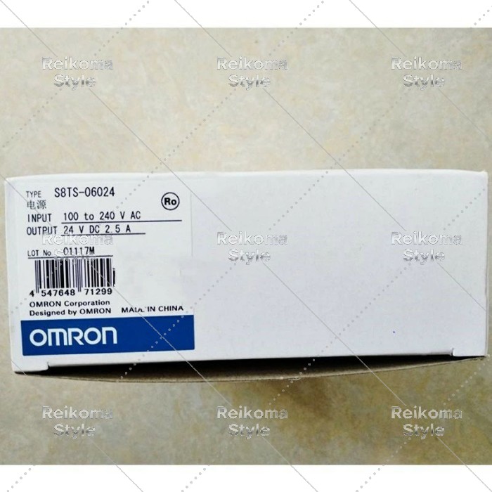 【新品★適格請求書★税込】OMRON オムロン S8TS-06024 24VDC 2.5A 用 スイッチ電源【６ヶ月保証】