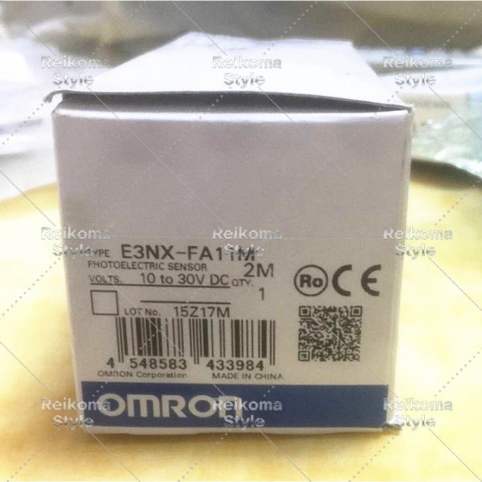 【新品★適当お願いごと書★税込】OMRON オムロン E3NX-FA112M E3NX-FA11 2M【６ヶ月引き受ける】