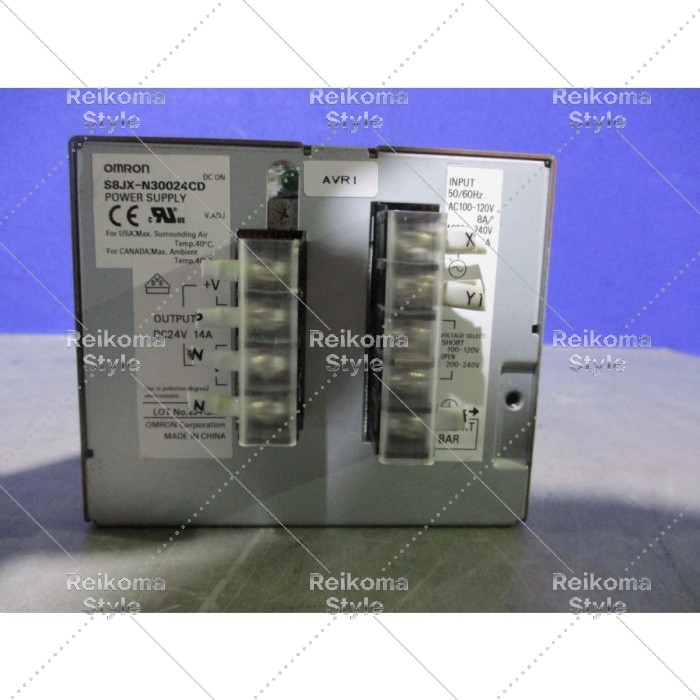 【新品★適格請求書★税込】OMRON オムロン S8JX-N30024CD 24VDC 14A 用 スイッチ電源【６ヶ月保証】