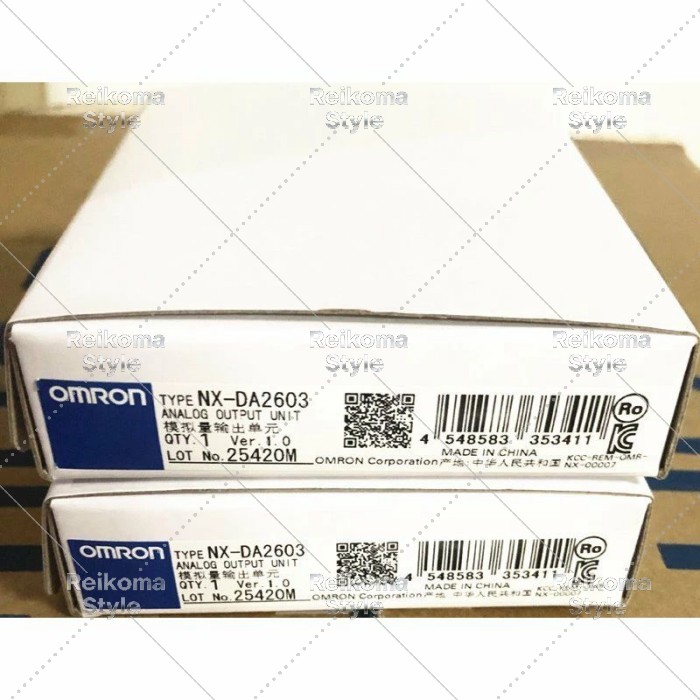【新品★適格請求書★税込】OMRON オムロン NX-DA2603【6ヶ月保証】|Reikoma Style