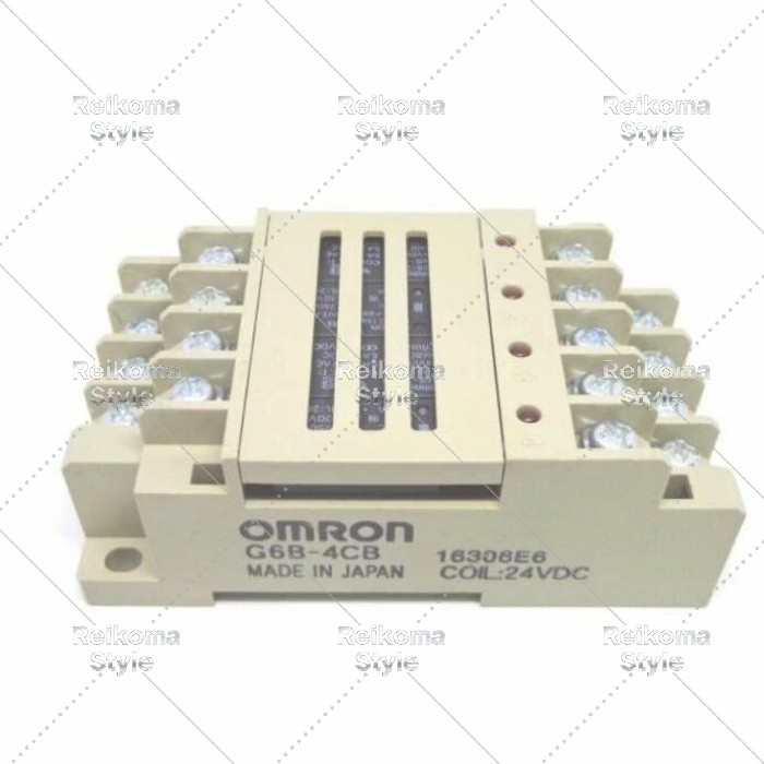 【新品★適当お願いごと書★税込】10個仕掛ける OMRON /オムロン 停留所中継ぎ G6B-4CB DC24V【６ヶ月引き受ける】