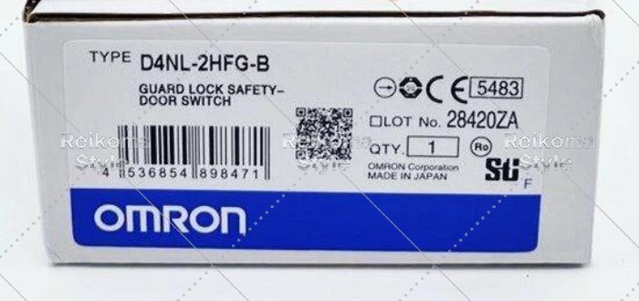 【新品★適当お願いごと書★税込】OMRON オムロン D4NL-2HFG-B 用電磁鍵を掛ける・セーフティドアスイッチ【６ヶ月引き請ける】