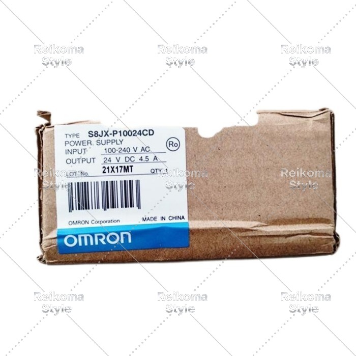 【新品★適格請求書★税込】OMRON オムロン S8JX-P10024CD 24VDC 4.5A 用スイッチング電源【６ヶ月保証】