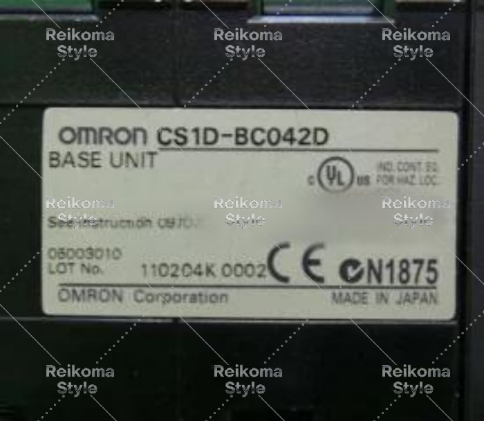 【新品★適格請求書★税込】OMRON オムロン CS1D-BC042D 用 PLCシリーズモジュール【６ヶ月保証】