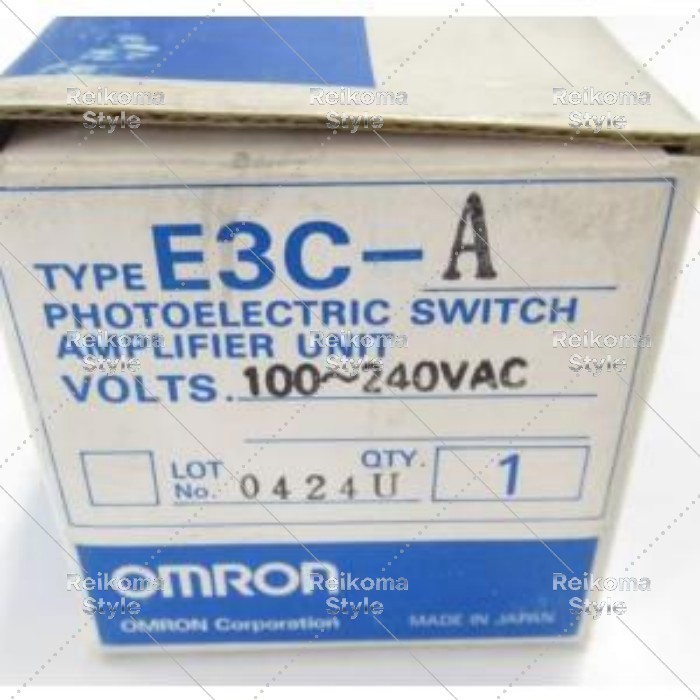 【新品★適格請求書★税込】OMRON オムロン E3C-A 用 光電センサスイッチアンプ【６ヶ月保証】