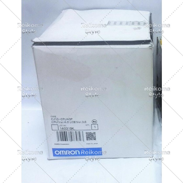【新品★適当お願いごと書★税込】OMRON オムロン CJ1G-中央処理装置43P【６ヶ月引き受ける】