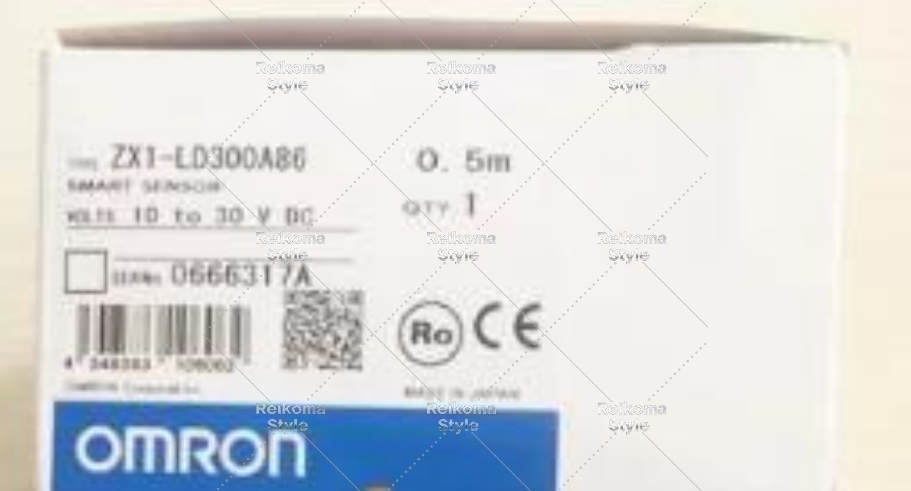 【新品★適格請求書★税込】OMRON オムロン ZX1-LD300A86 0.5M用スマートセンサ【6ヶ月保証】|Reikoma Style