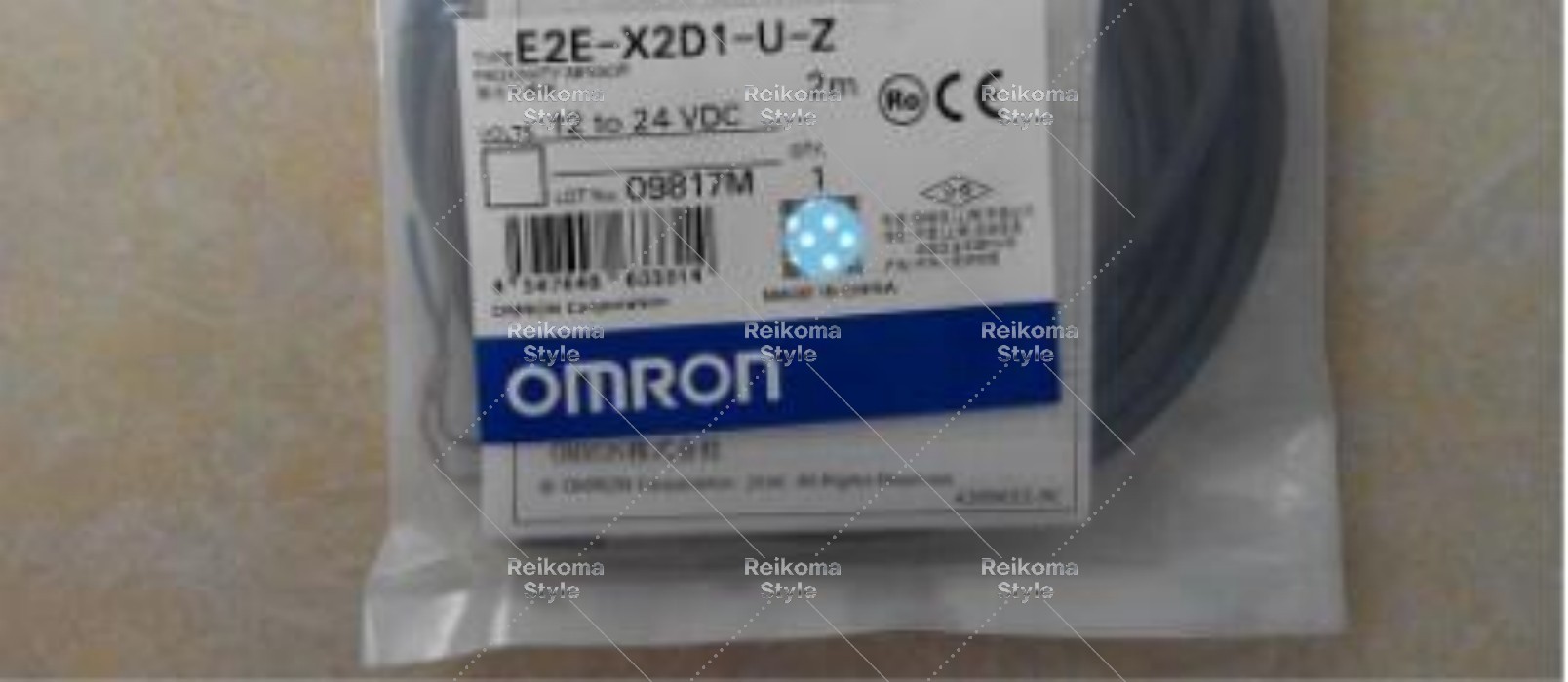 【新品★適格請求書★税込】OMRON オムロン E2E-X2D1-U-Z 2M 用近接センサー【６ヶ月保証】｜Reikoma Style