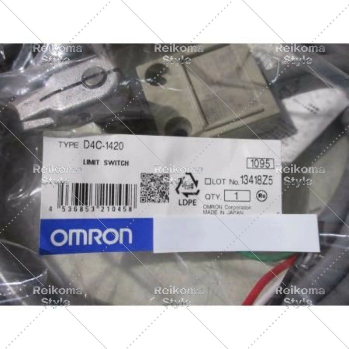 【新品★適格請求書★税込】10個入りセット OMRON オムロン D4C-1420 用小形リミットスイッチ【６ヶ月保証】