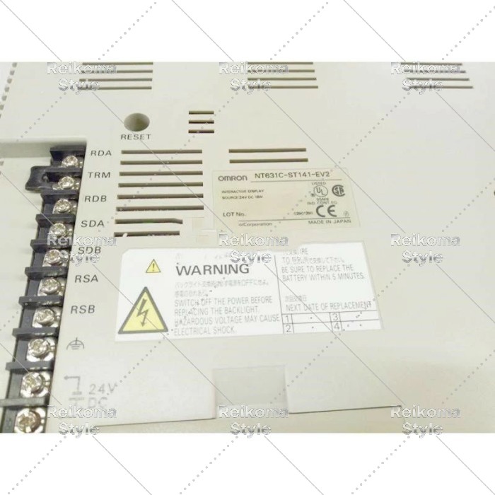 【新品★適格請求書★税込】OMRON オムロン NT631C-ST141-EV2 タッチパネル【６ヶ月保証】