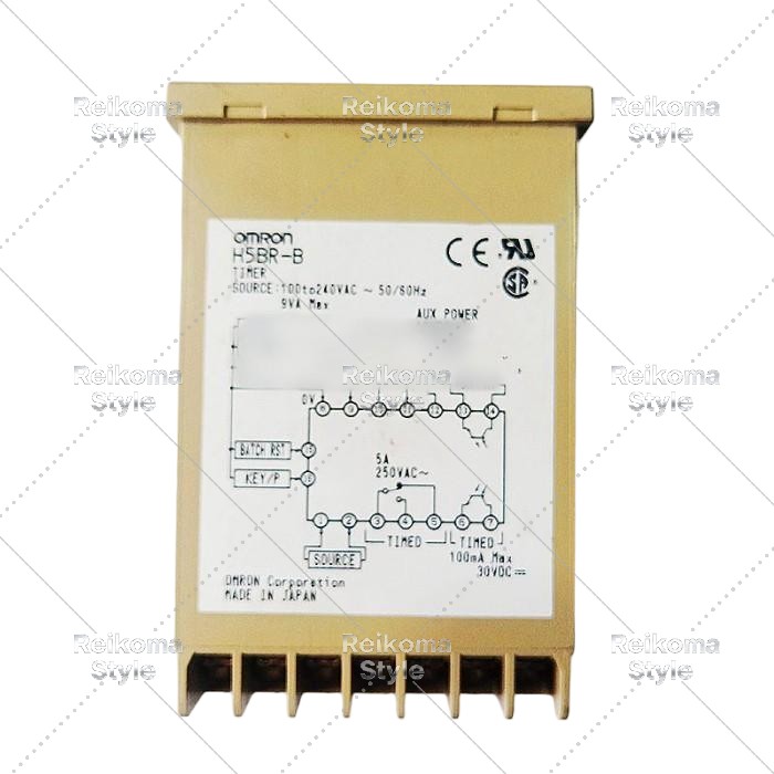 【新品★適当お願いごと書★税込】OMRON オムロン H5BR-B 100-240VAC 用 タイマー中継ぎ【６ヶ月引き受ける】