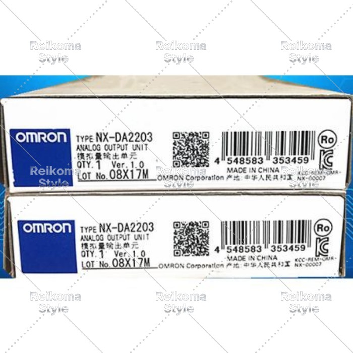 【新品★適格請求書★税込】OMRON オムロン NX-DA2203 ★【６ヶ月保証】