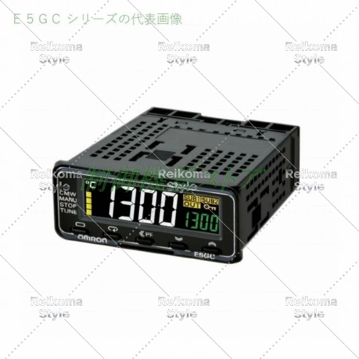 【新品★適格請求書★税込】OMRON 電圧出力 補助出力:1点 オプション:なし AC100-240v電源 フルマルチ入力 E5GC-QX1A6M-000 温度調節器 【６ヶ月保証】