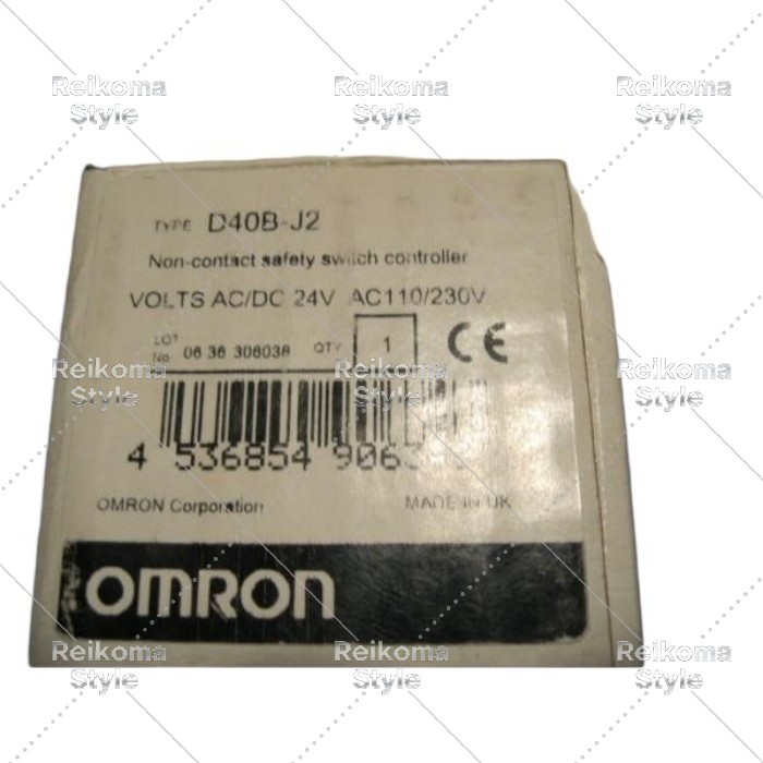【新品★適当お願いごと書★税込】OMRON D40B-J2 NON CONTACT SAFETY SWITCH CONTROLLER D40BJ2 【６ヶ月引き受ける】