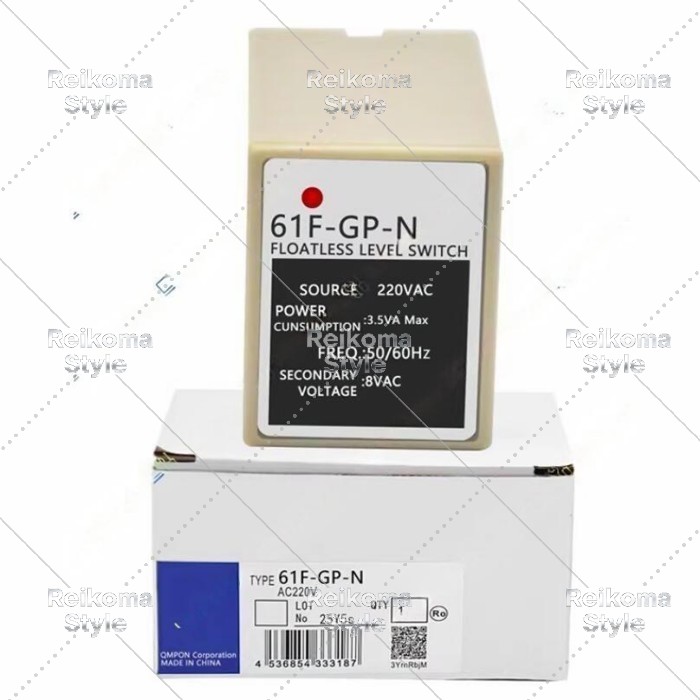 【新品★適格請求書★税込】オムロン 61F-GP-N AC220V フロートなしスイッチ 【６ヶ月保証】｜Reikoma Style