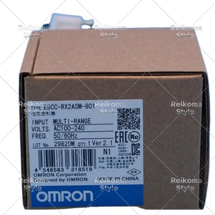 【新品★適格請求書★税込】OMRON オムロン E5CC-RX2ASM-801 100-240VAC 温度調節器 【6ヶ月保証】|Reikoma Style